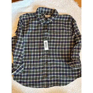Alpine Design Women's Plaid Casual Button-Up Shirt Size Large